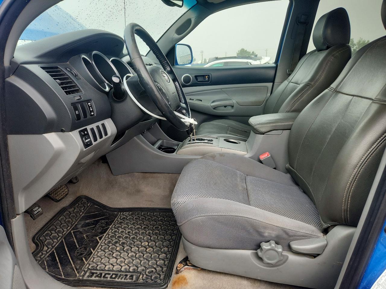 2005 Toyota Tacoma Double Cab Long Bed Blue vin: 5TEMU52N05Z035608