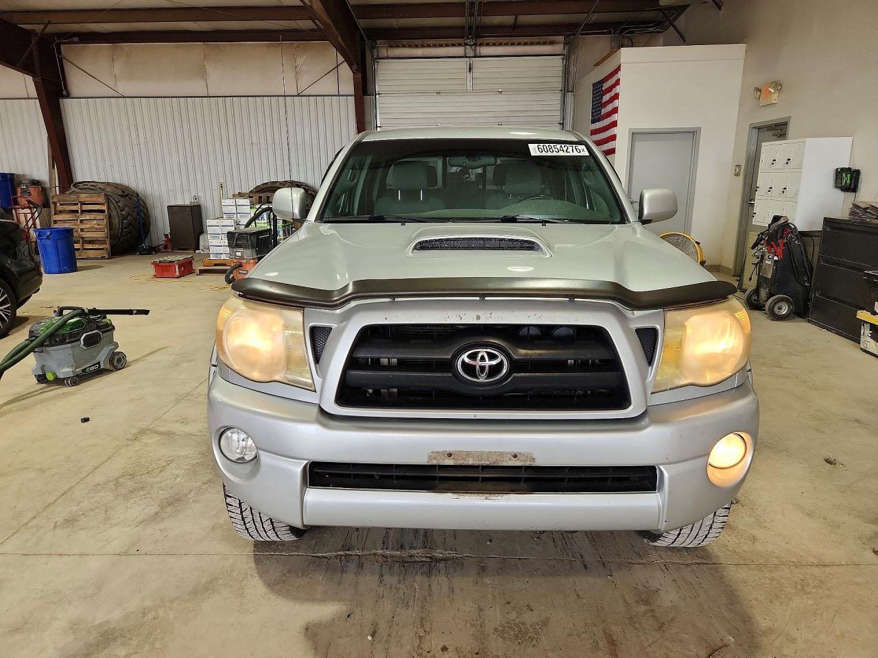 2006 Toyota Tacoma Double Cab Long Bed Silver vin: 5TEMU52N06Z236572