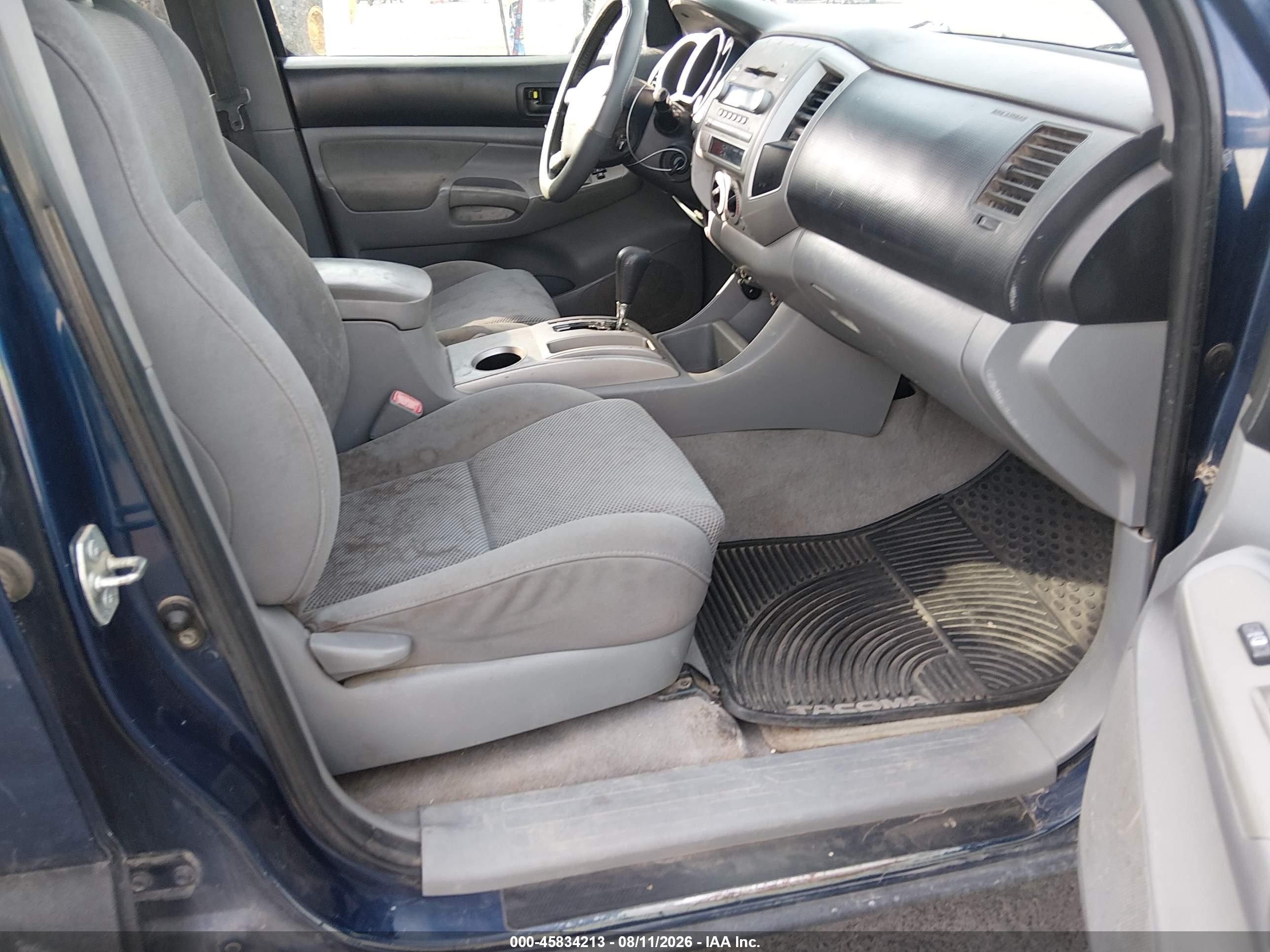 2007 Toyota Tacoma Base V6 Синий vin: 5TEMU52N07Z442640