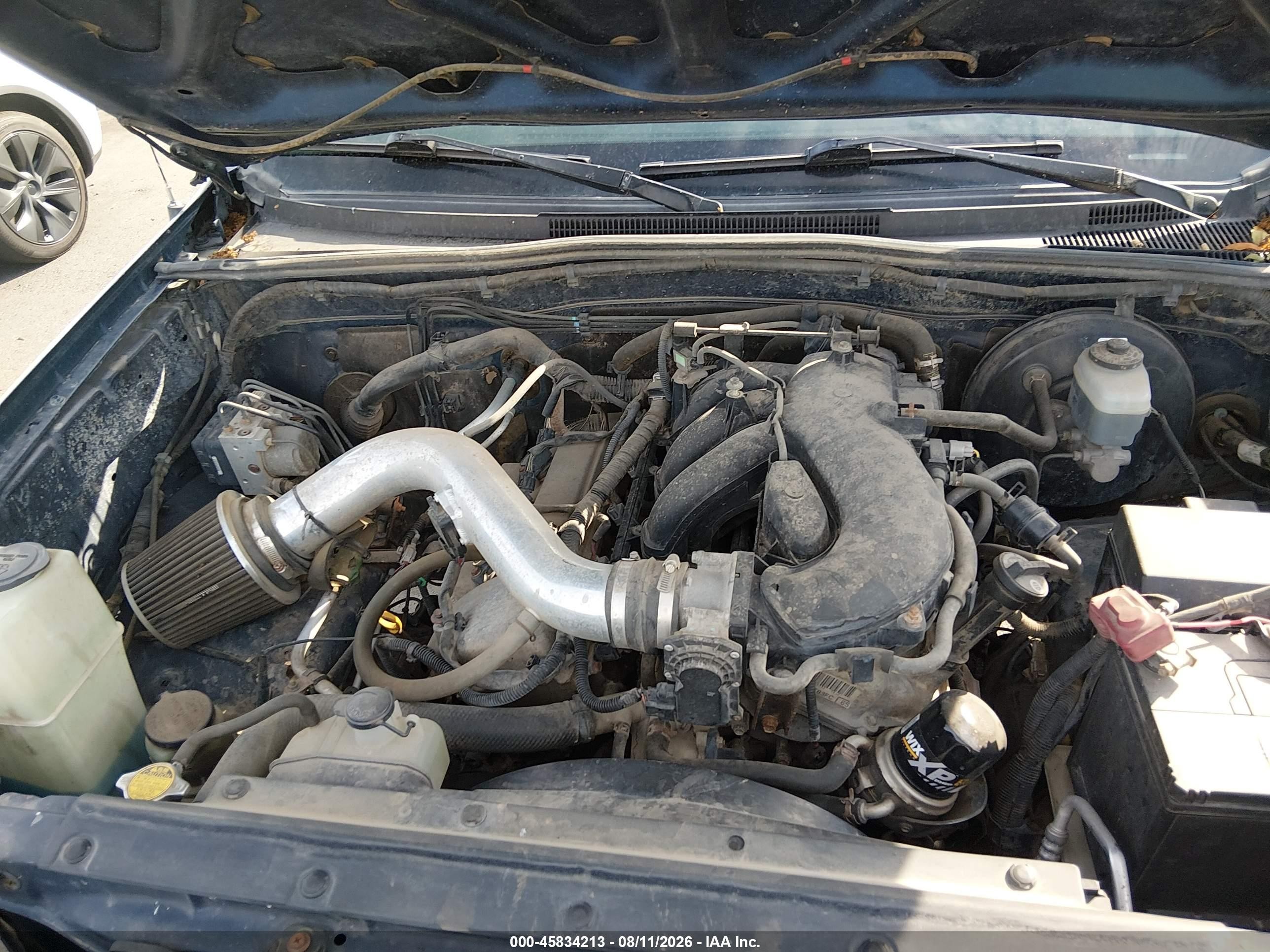 2007 Toyota Tacoma Base V6 Синий vin: 5TEMU52N07Z442640