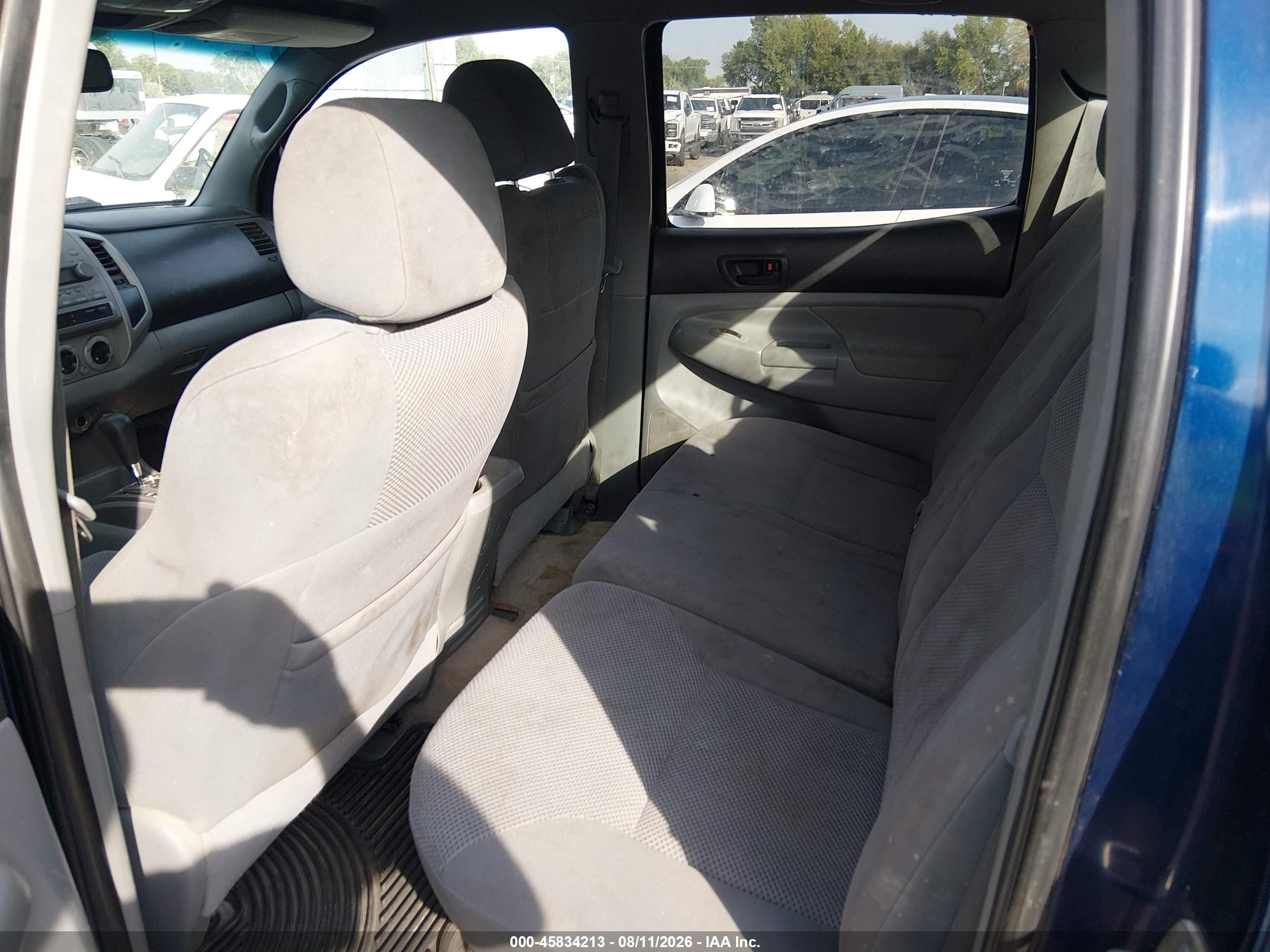 2007 Toyota Tacoma Base V6 Синий vin: 5TEMU52N07Z442640