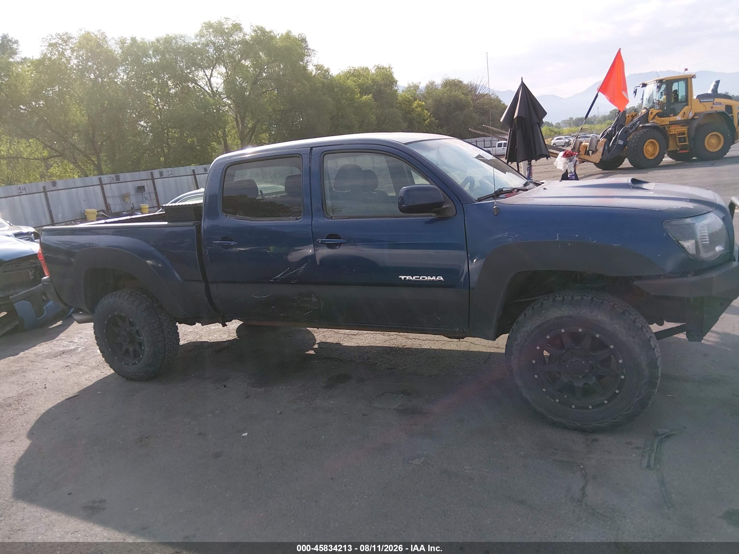 2007 Toyota Tacoma Base V6 Синий vin: 5TEMU52N07Z442640