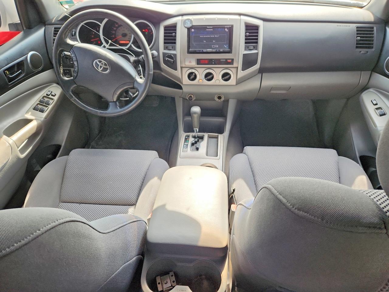 2007 Toyota Tacoma Double Cab Long Bed White vin: 5TEMU52N07Z450415