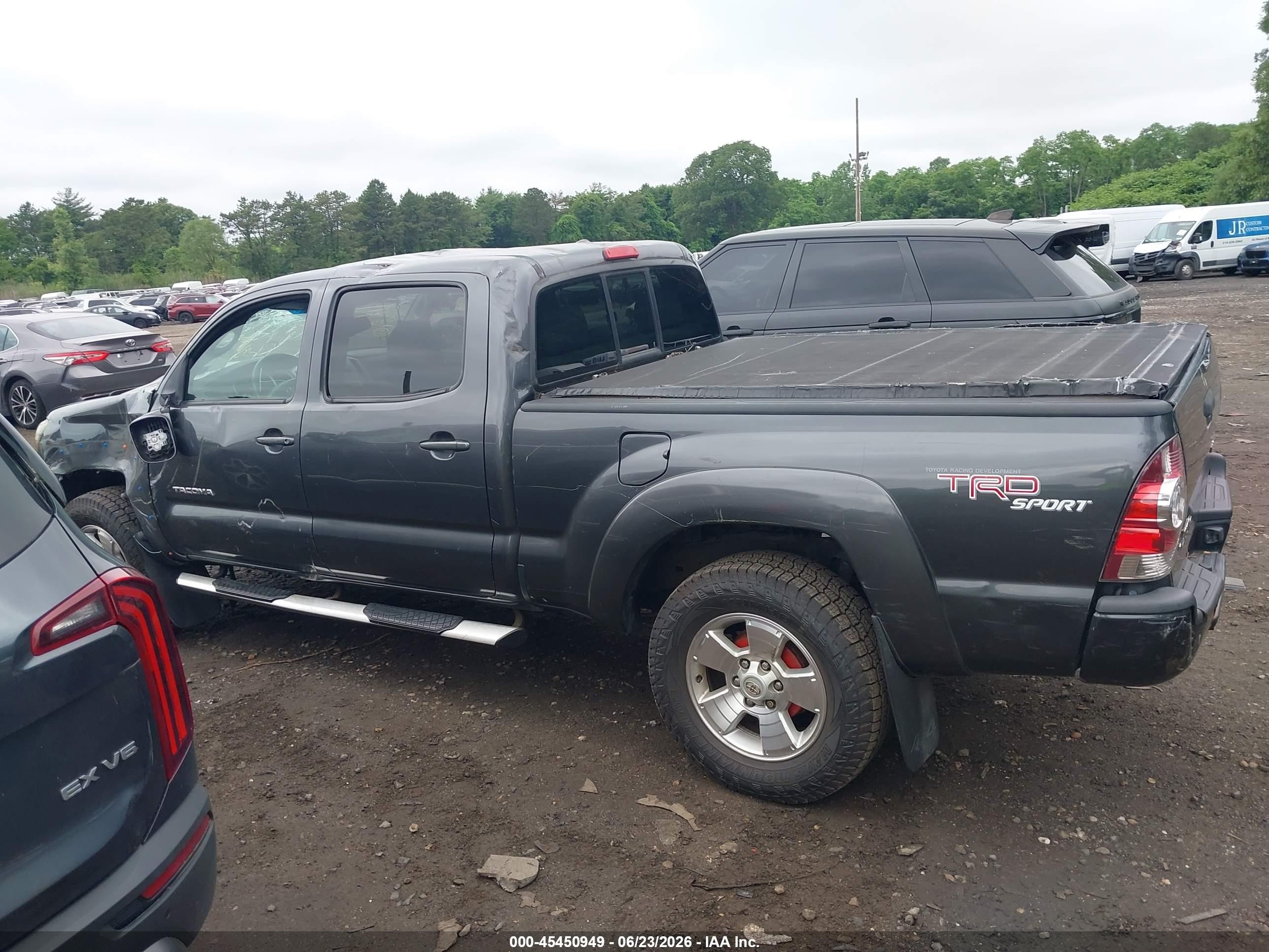 2009 Toyota Tacoma V6 Gray vin: 5TEMU52N09Z605614