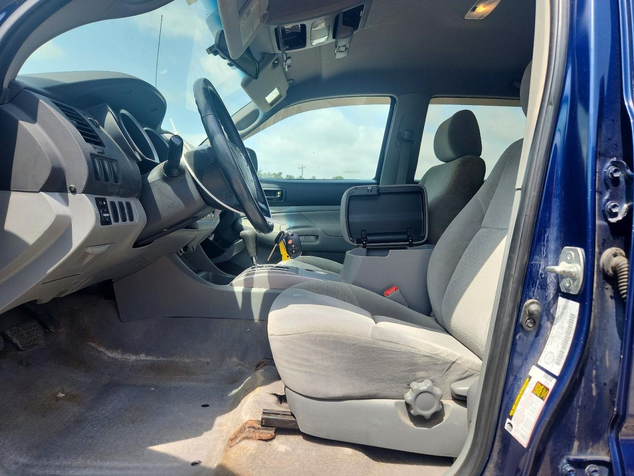2008 Toyota Tacoma Double Cab Long Bed Blue vin: 5TEMU52N18Z528704
