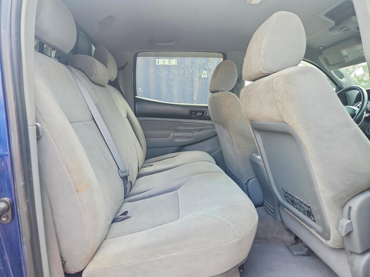 2008 Toyota Tacoma Double Cab Long Bed Blue vin: 5TEMU52N18Z528704