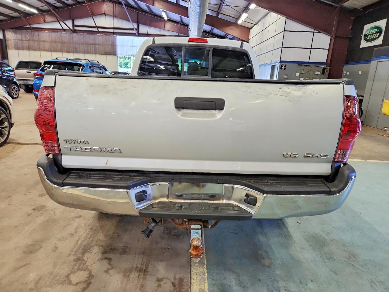 2008 Toyota Tacoma Double Cab Long Bed Белый vin: 5TEMU52N18Z581516