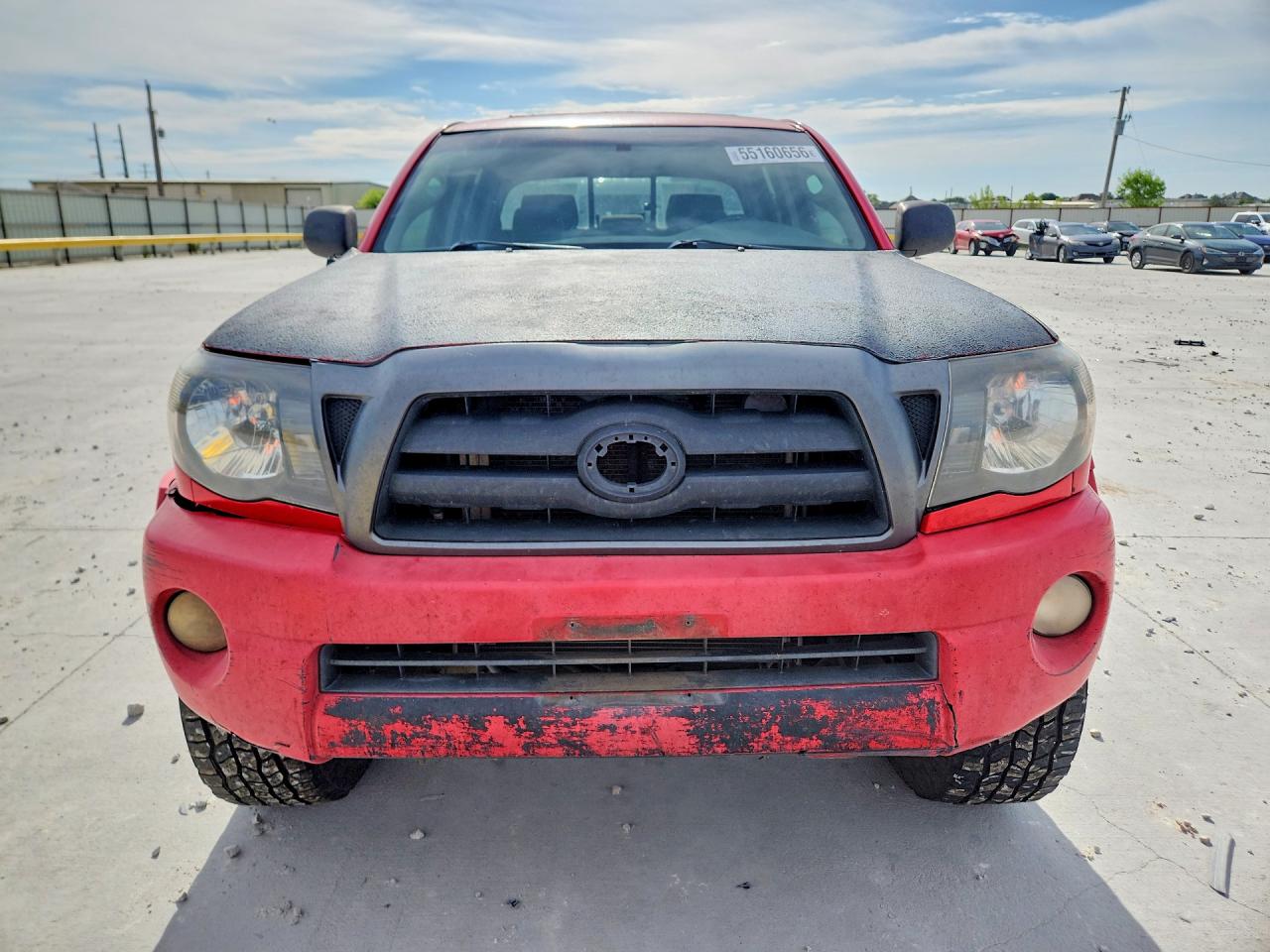 2005 Toyota Tacoma Double Cab Long Bed Red vin: 5TEMU52N25Z040311
