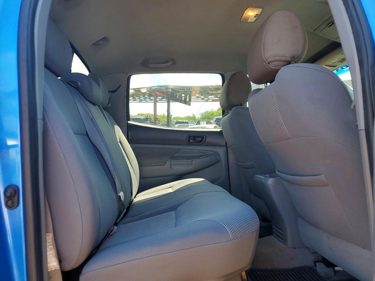 2007 Toyota Tacoma Double Cab Long Bed Blue vin: 5TEMU52N37Z405016