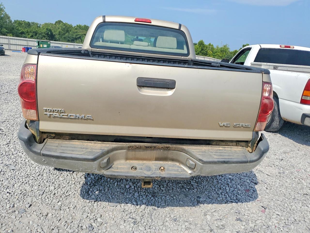 2007 Toyota Tacoma Double Cab Long Bed Gold vin: 5TEMU52N47Z395306