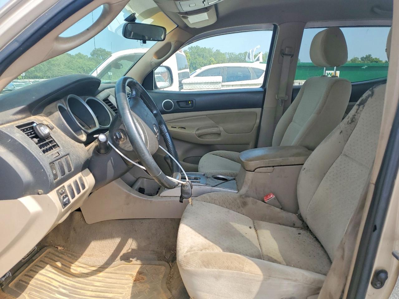 2007 Toyota Tacoma Double Cab Long Bed Gold vin: 5TEMU52N47Z395306
