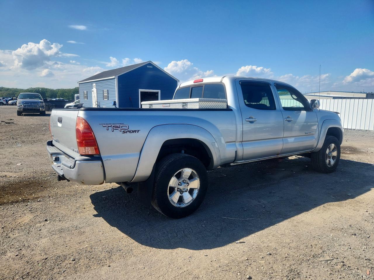 2006 Toyota Tacoma V6 Silver vin: 5TEMU52N56Z160590