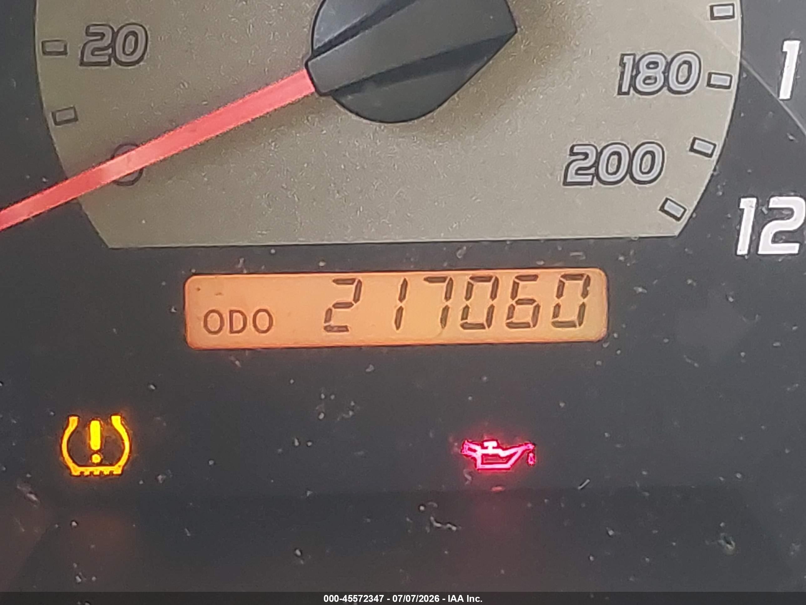 2007 Toyota Tacoma Base V6 Red vin: 5TEMU52N67Z342302