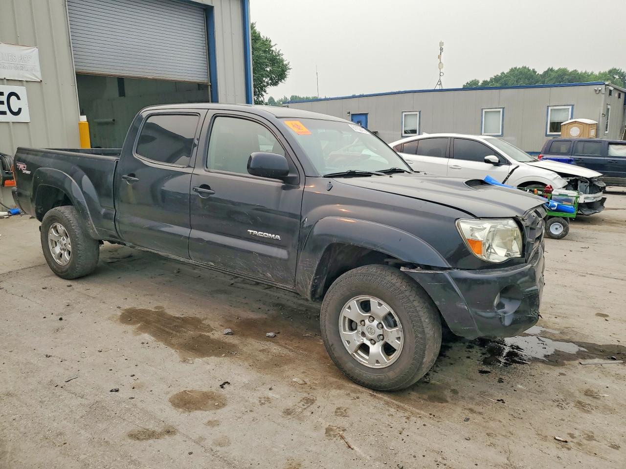2008 Toyota Tacoma Double Cab Long Bed Черный vin: 5TEMU52N68Z565683