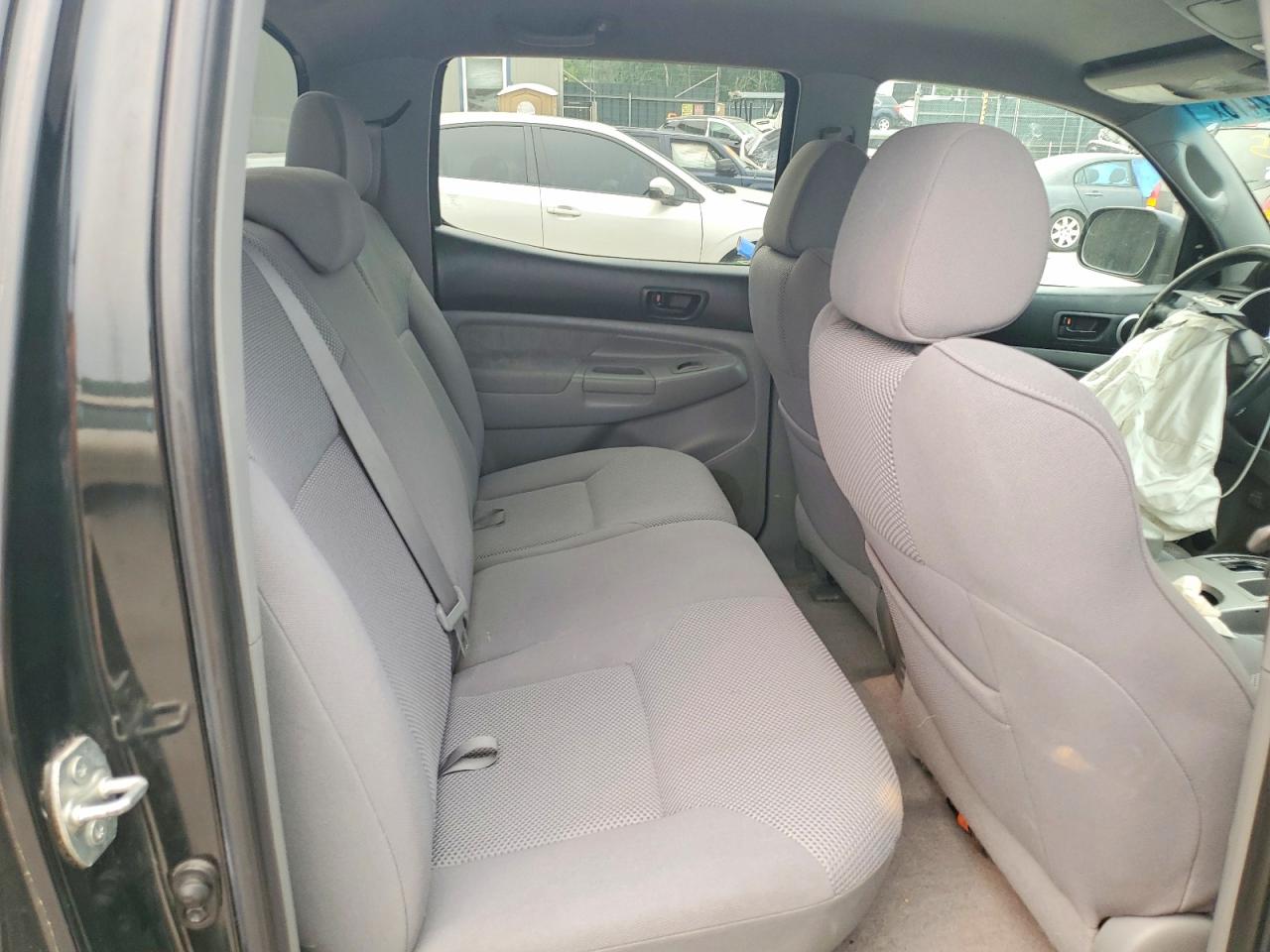 2008 Toyota Tacoma Double Cab Long Bed Черный vin: 5TEMU52N68Z565683