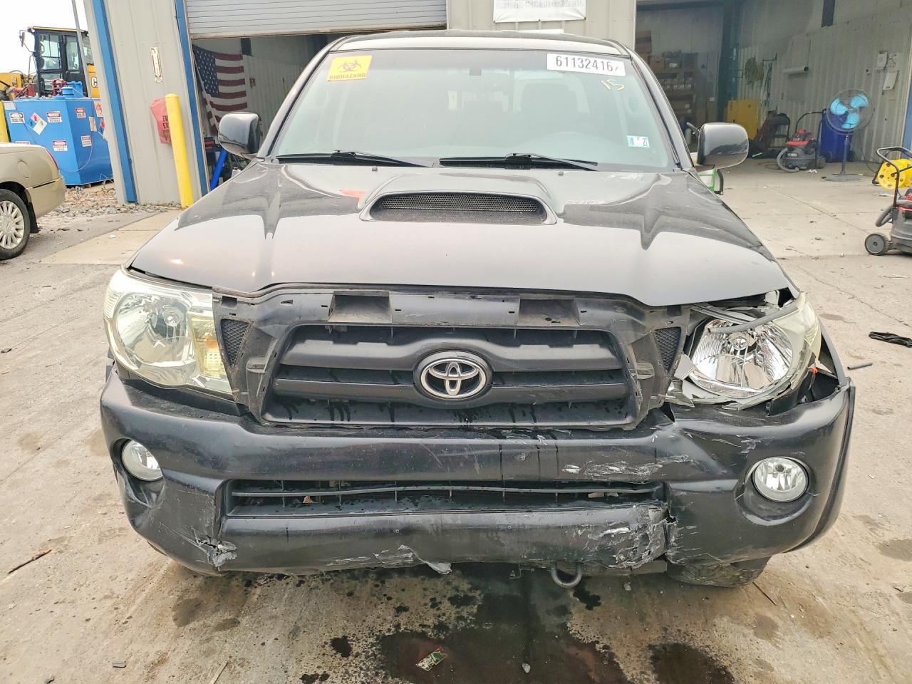 2008 Toyota Tacoma Double Cab Long Bed Черный vin: 5TEMU52N68Z565683