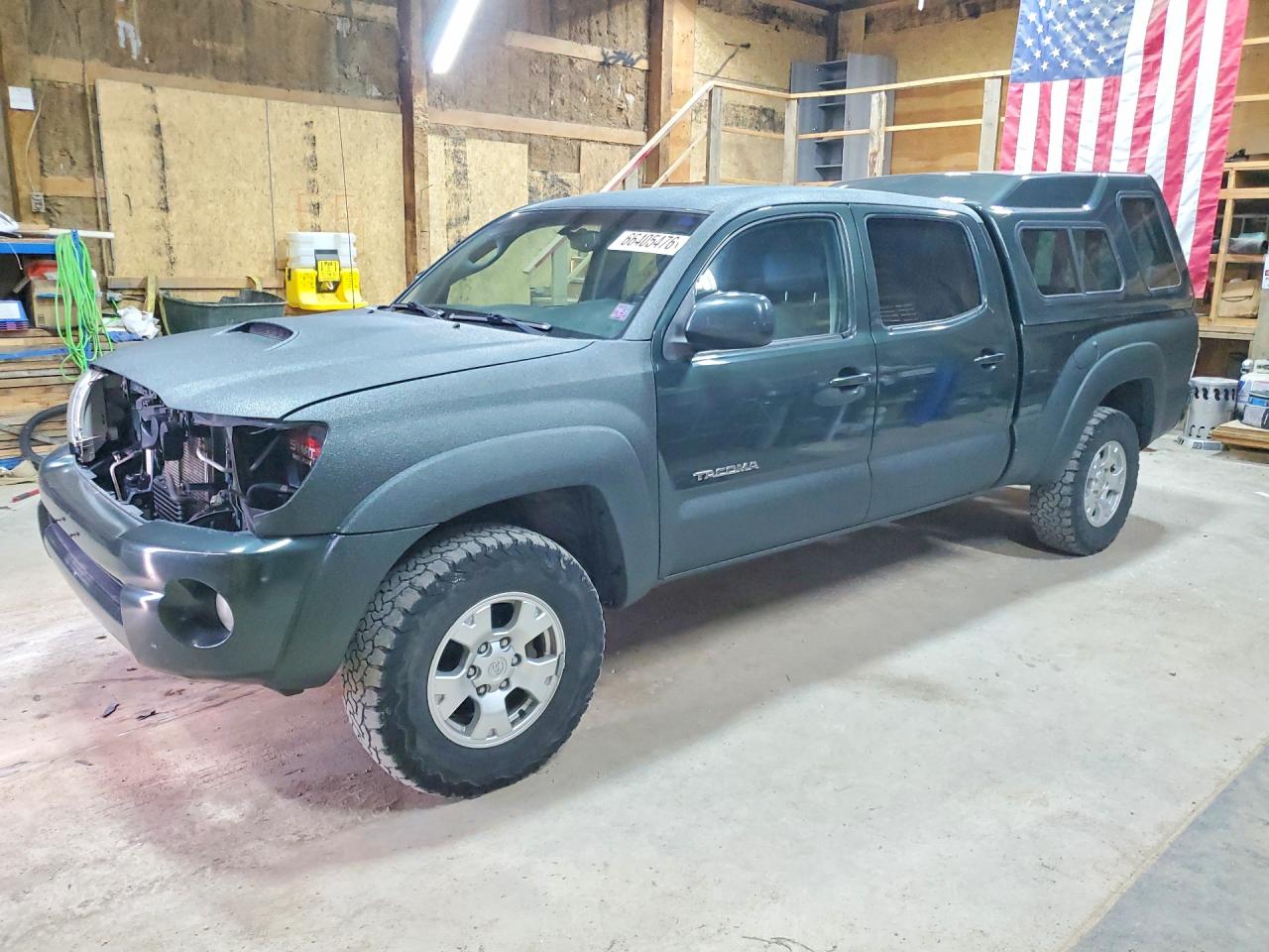 2009 Toyota Tacoma Double Cab Long Bed Charcoal vin: 5TEMU52N69Z606539