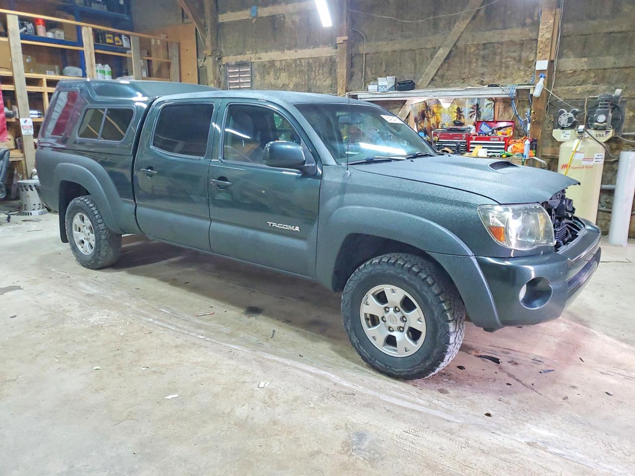 2009 Toyota Tacoma Double Cab Long Bed Charcoal vin: 5TEMU52N69Z606539