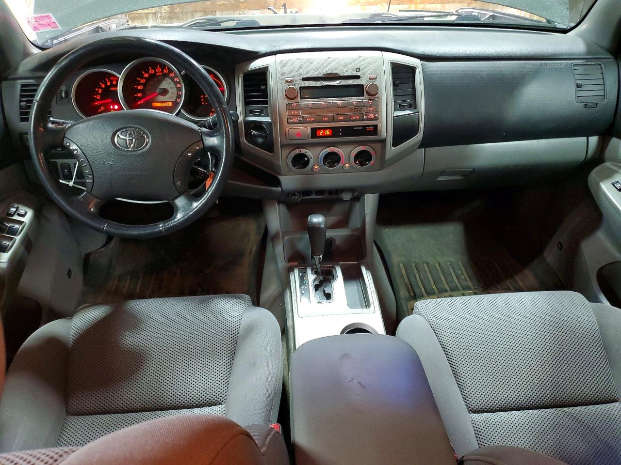 2009 Toyota Tacoma Double Cab Long Bed Charcoal vin: 5TEMU52N69Z606539