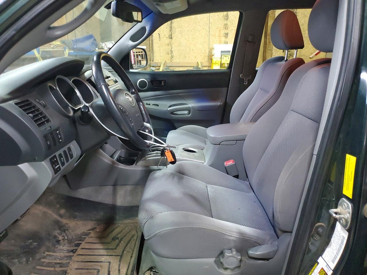 2009 Toyota Tacoma Double Cab Long Bed Charcoal vin: 5TEMU52N69Z606539