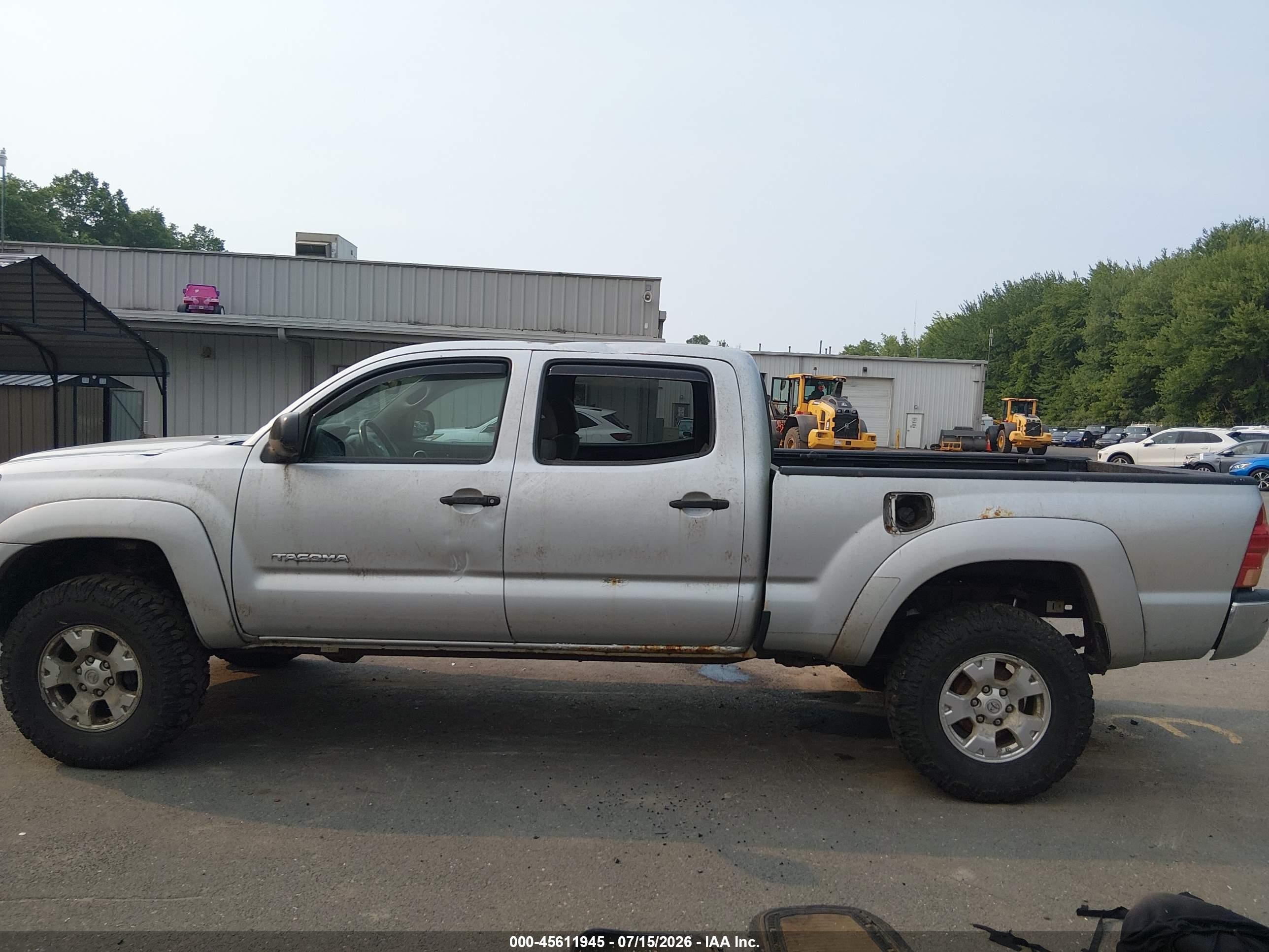 2006 Toyota Tacoma Base V6 Gray vin: 5TEMU52N76Z225360