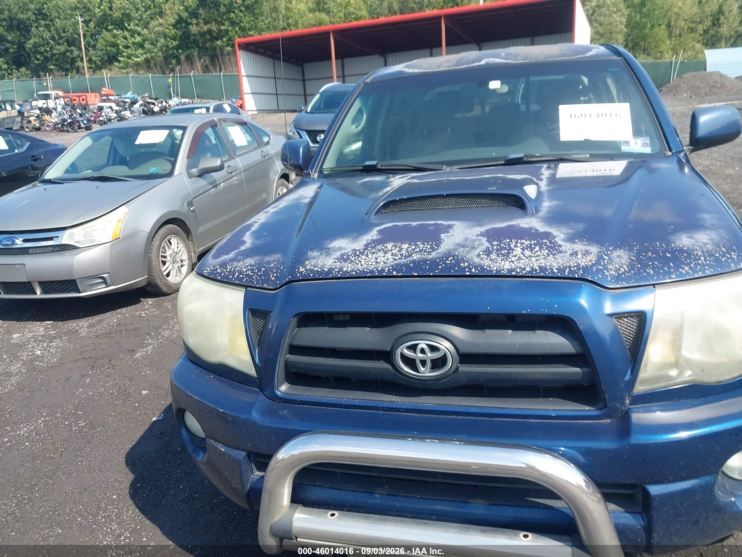 2006 Toyota Tacoma Base V6 Синий vin: 5TEMU52N76Z238965