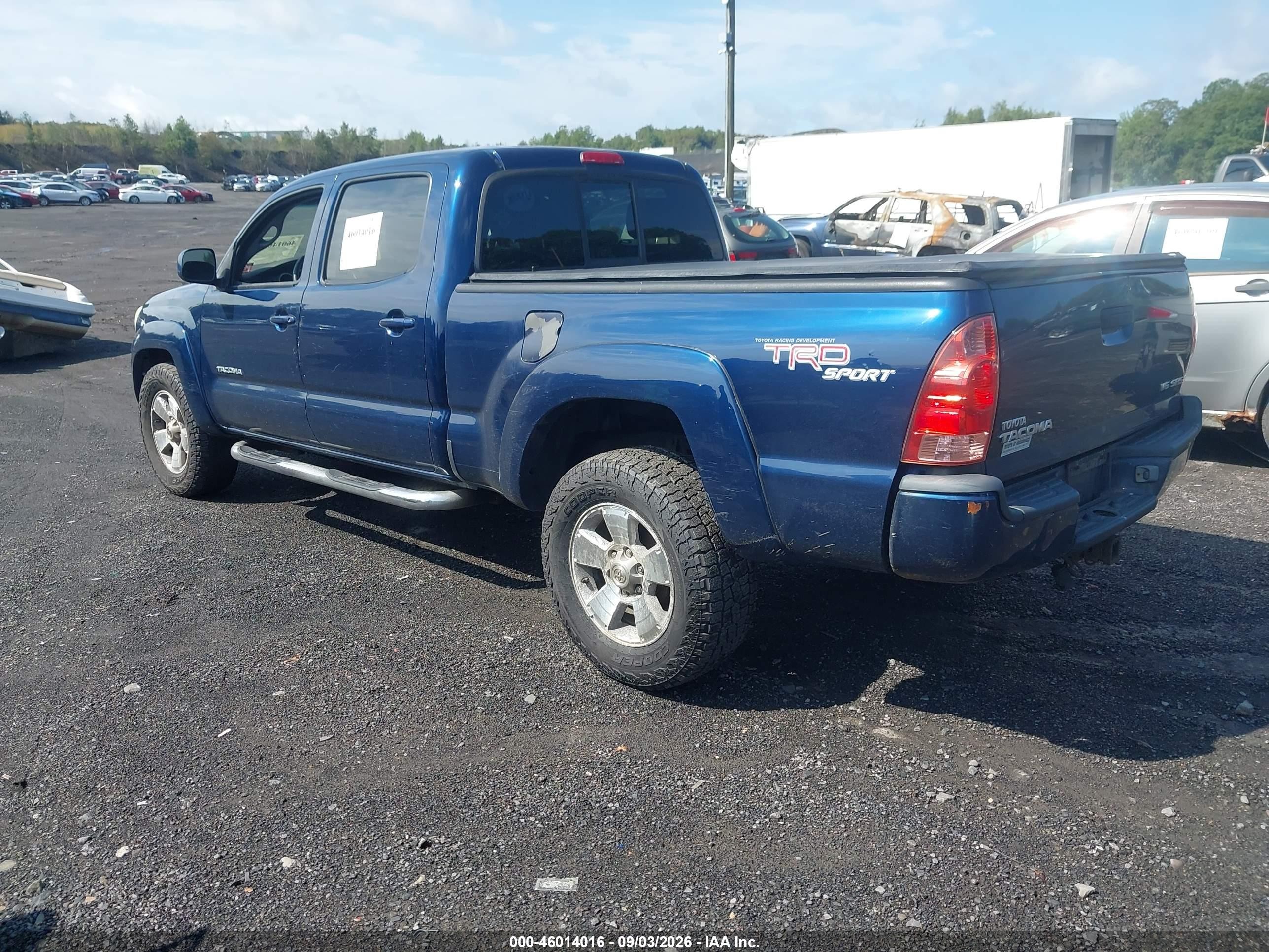 2006 Toyota Tacoma Base V6 Синий vin: 5TEMU52N76Z238965