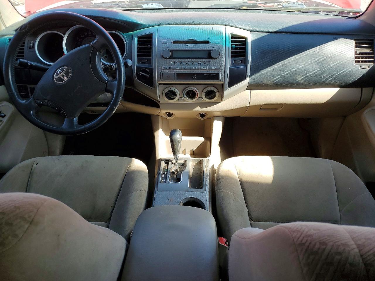 2006 Toyota Tacoma Double Cab Long Bed Красный vin: 5TEMU52N86Z223228