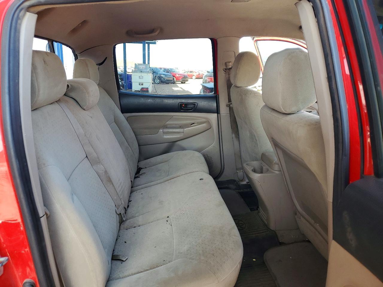 2006 Toyota Tacoma Double Cab Long Bed Красный vin: 5TEMU52N86Z223228