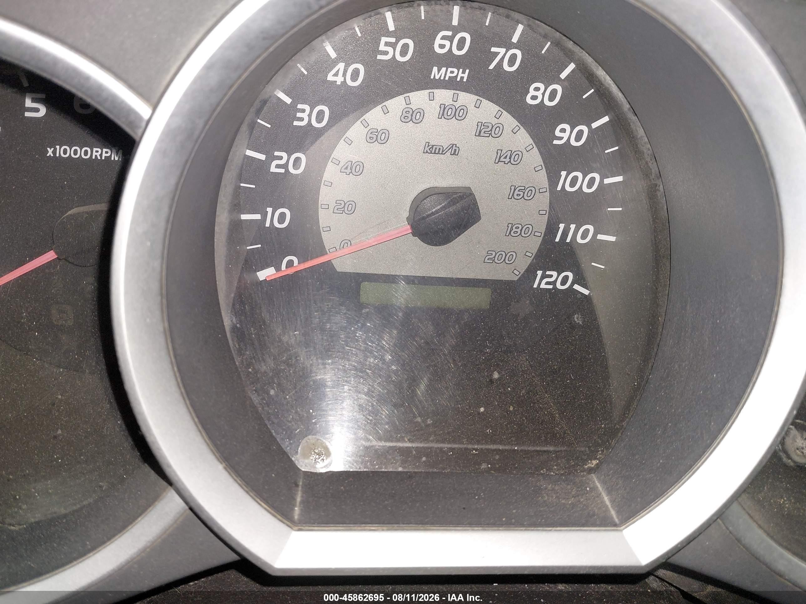 2007 Toyota Tacoma Base V6 Black vin: 5TEMU52N87Z362616