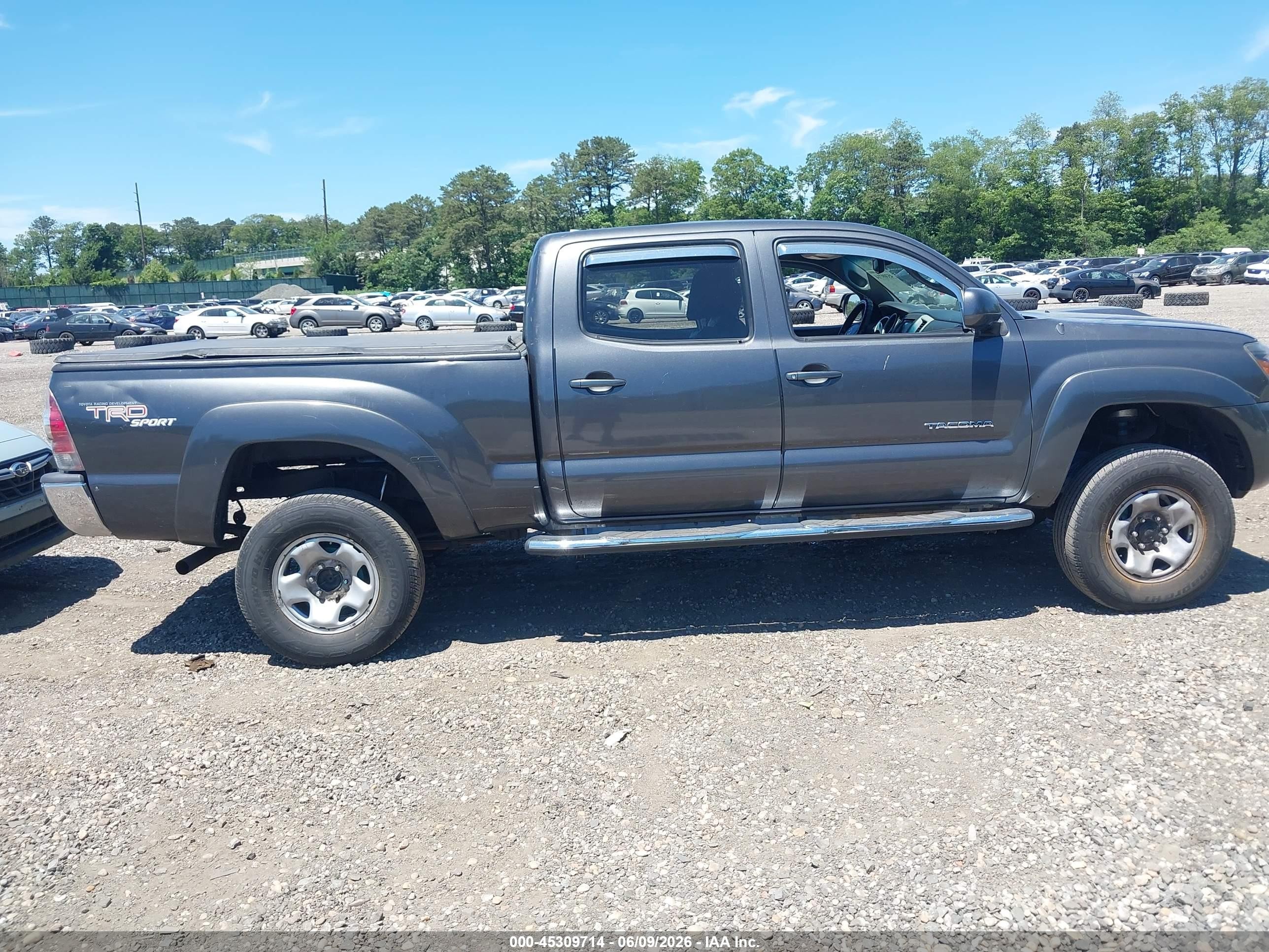 2009 Toyota Tacoma Base V6 Серый vin: 5TEMU52N89Z611287