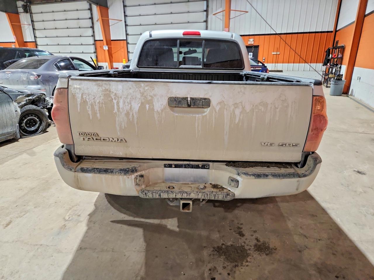 2008 Toyota Tacoma Серебряный vin: 5TEMU52N98Z482992