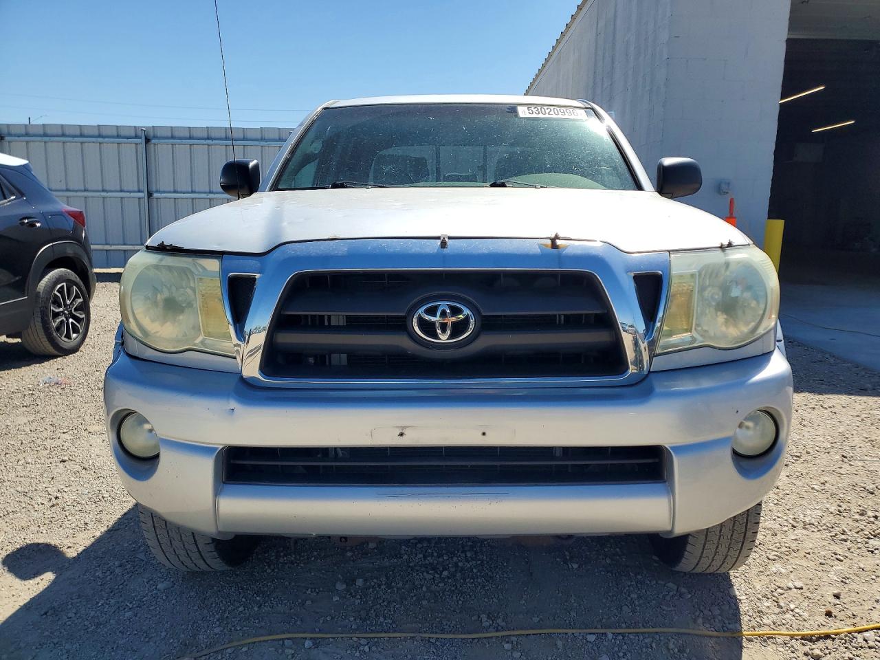 2005 Toyota Tacoma Double Cab Long Bed Silver vin: 5TEMU52NX5Z110623