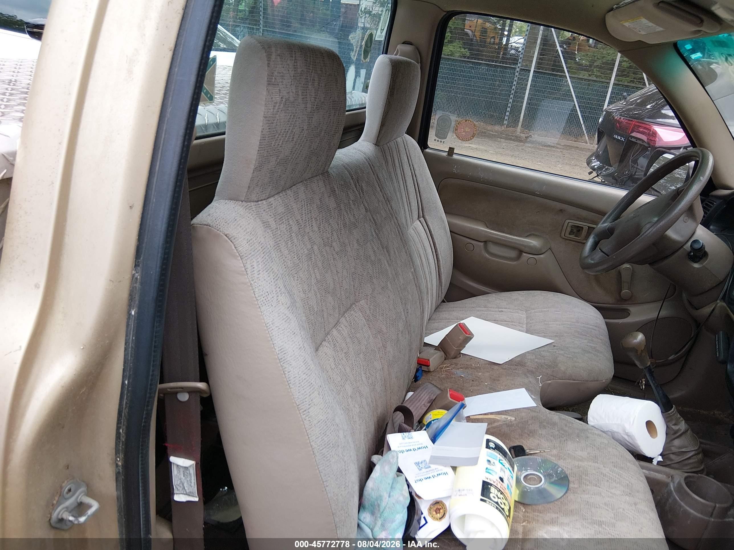 2001 Toyota Tacoma   Gold vin: 5TENL42N11Z728523