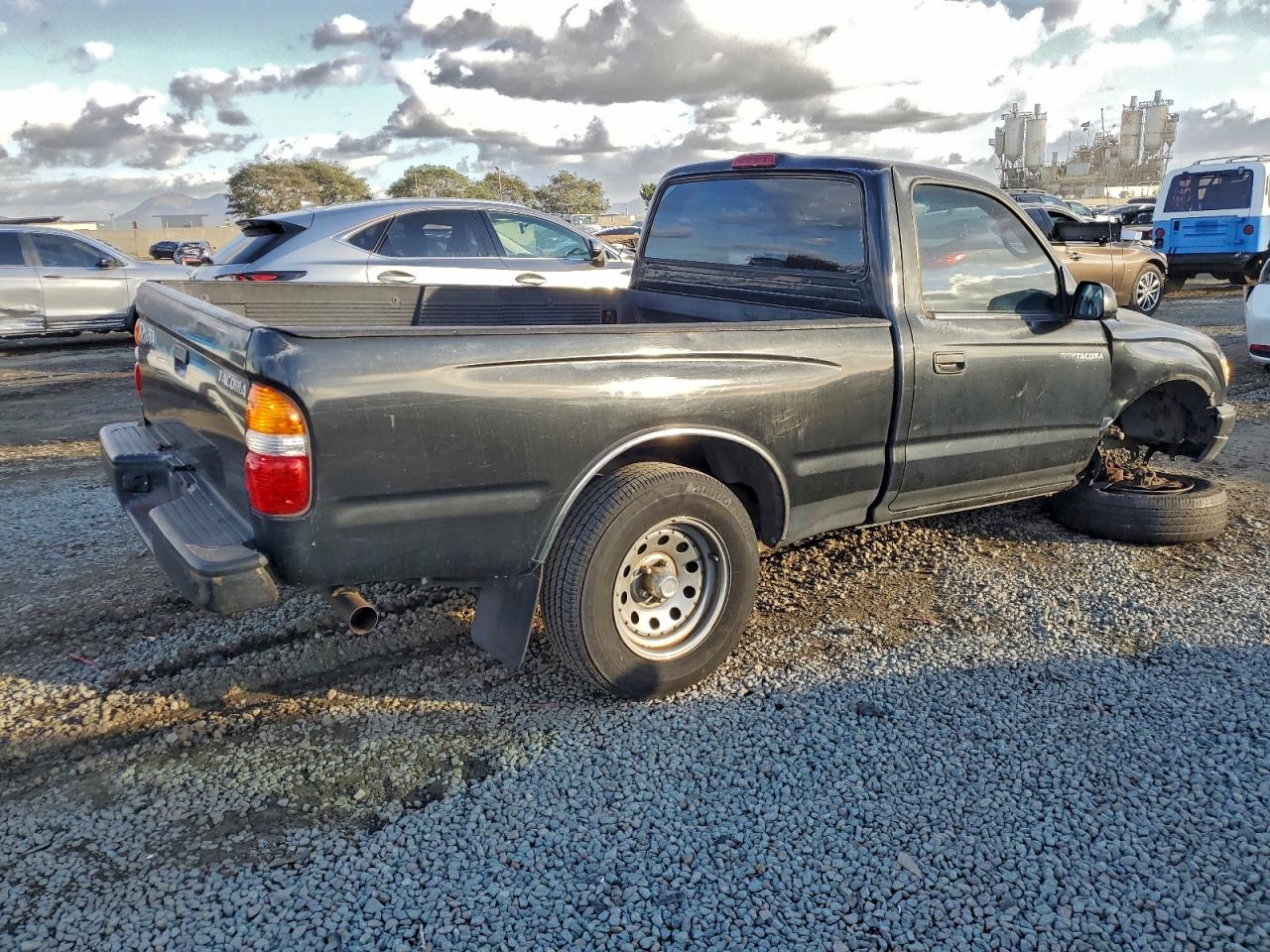 2001 Toyota Tacoma Угольный vin: 5TENL42N11Z816794