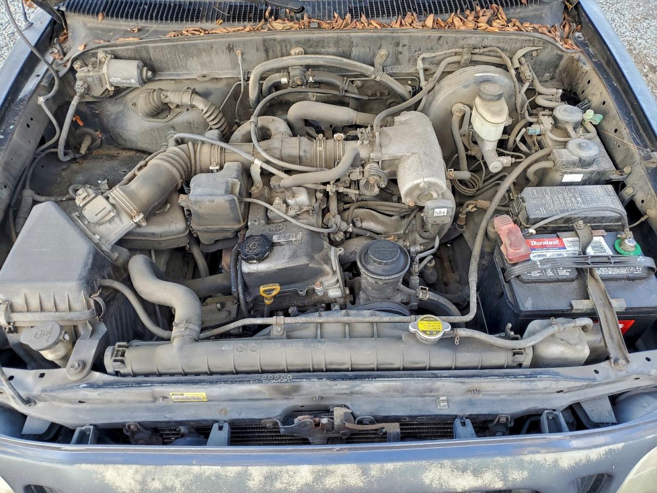 2001 Toyota Tacoma Угольный vin: 5TENL42N11Z816794