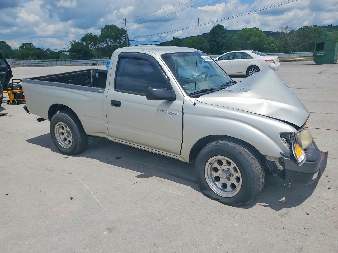2001 Toyota Tacoma Base Gray vin: 5TENL42N11Z842344