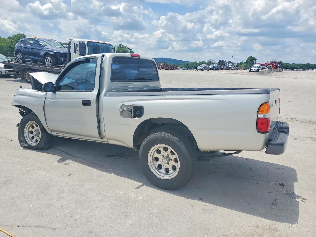 2001 Toyota Tacoma Base Gray vin: 5TENL42N11Z842344