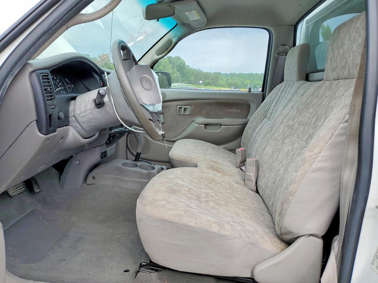 2002 Toyota Tacoma Base Белый vin: 5TENL42N22Z891263