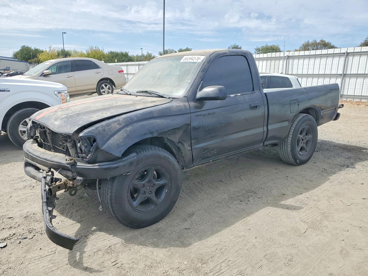 2001 Toyota Tacoma Base Black vin: 5TENL42N41Z766697