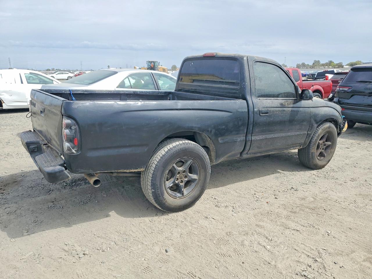 2001 Toyota Tacoma Base Black vin: 5TENL42N41Z766697