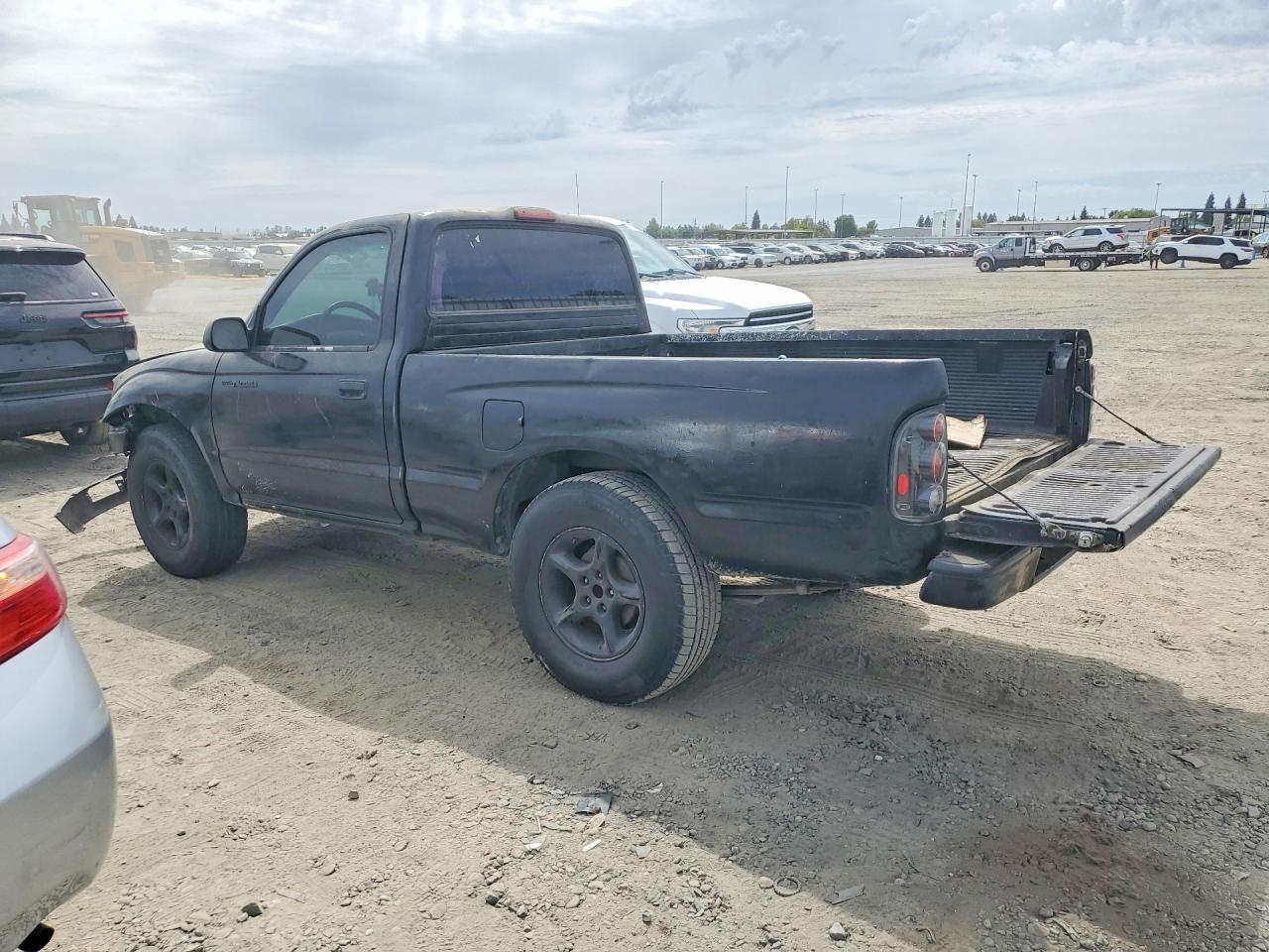 2001 Toyota Tacoma Base Black vin: 5TENL42N41Z766697