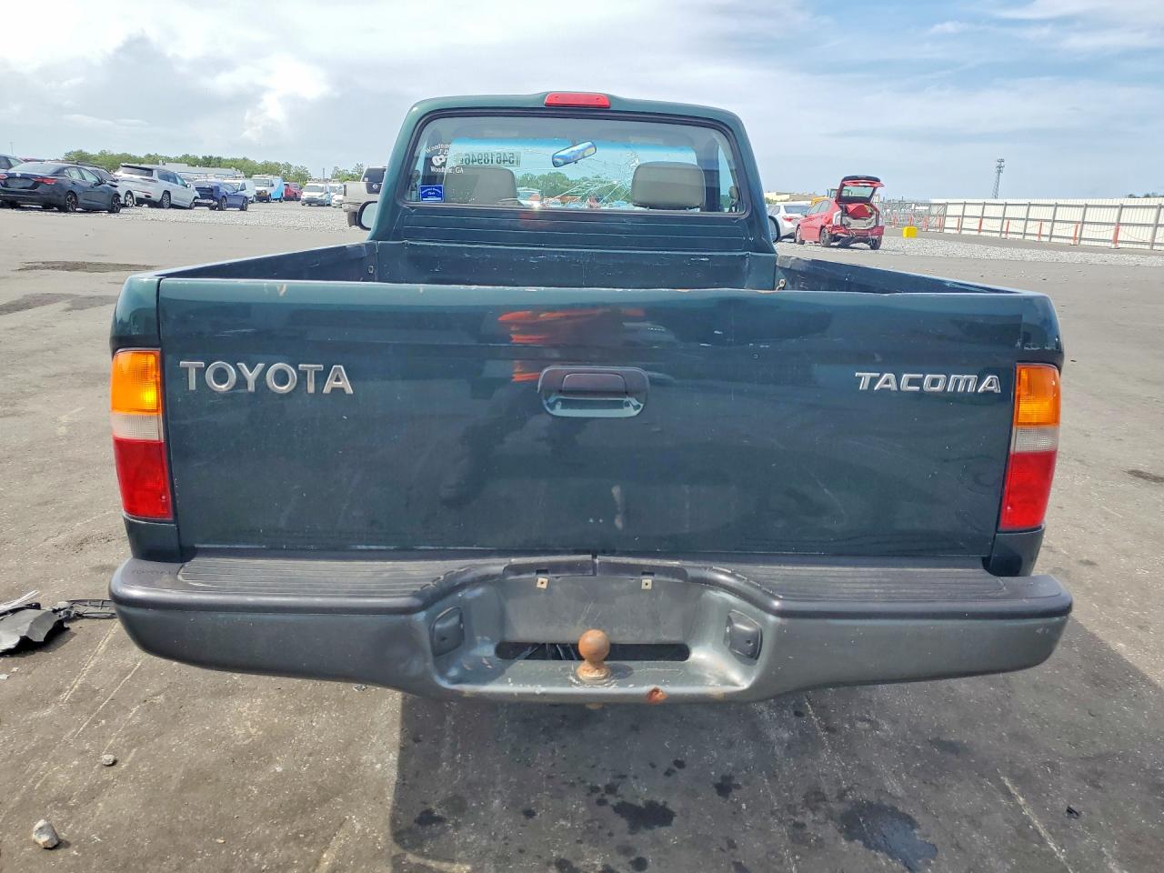 2001 Toyota Tacoma Base Green vin: 5TENL42N51Z733465