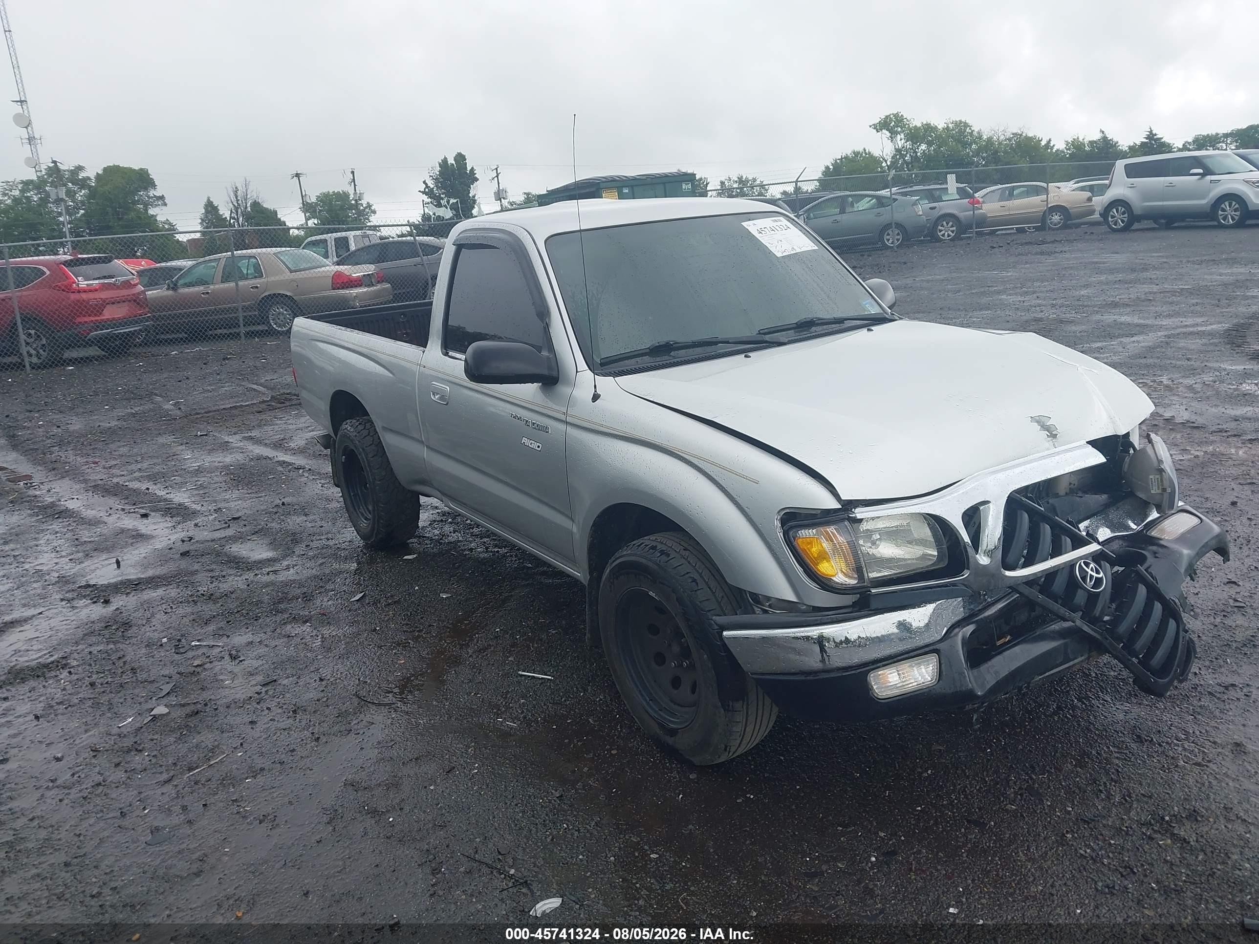 2002 Toyota Tacoma   Gold vin: 5TENL42N52Z060856