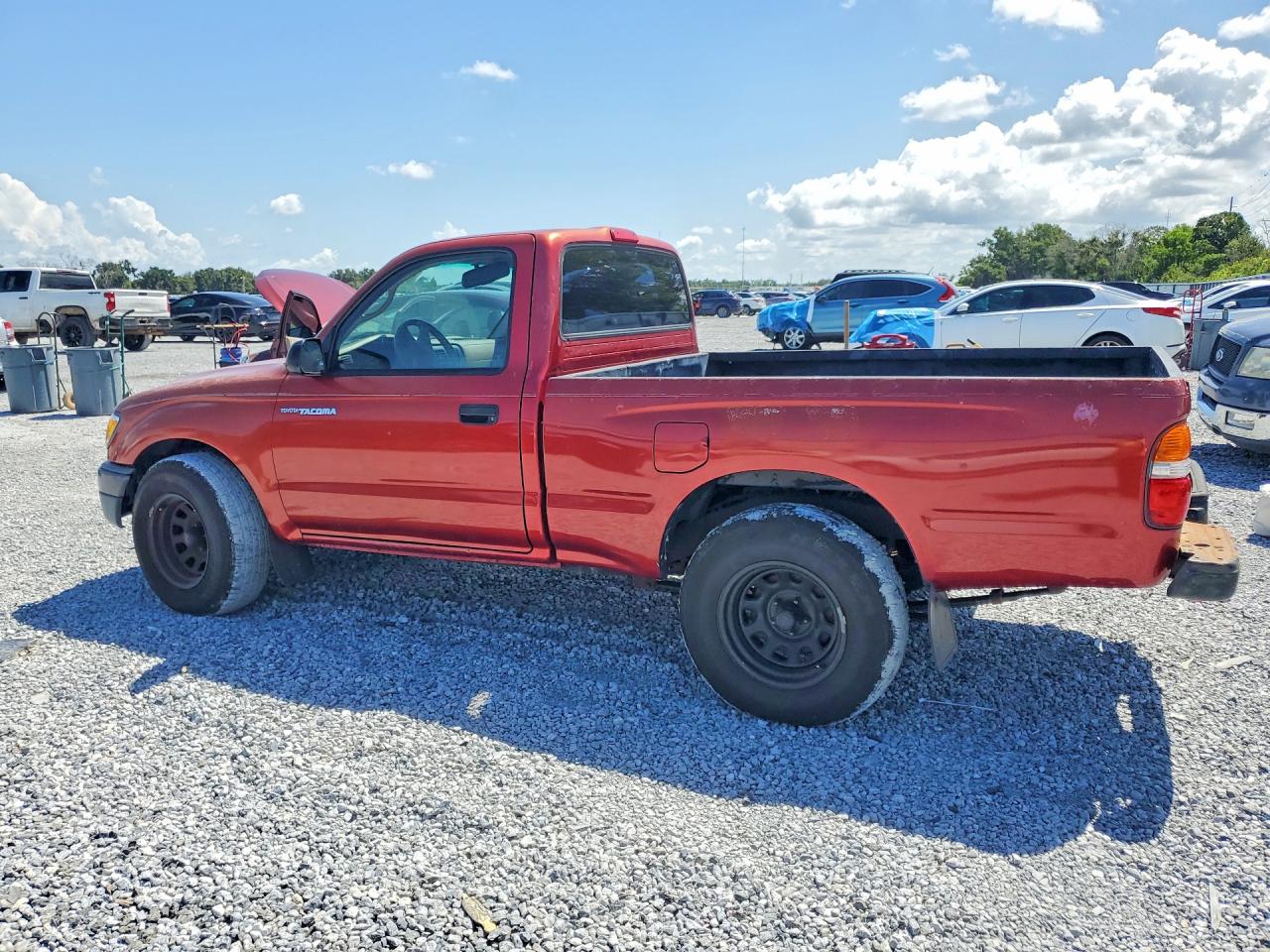2003 Toyota Tacoma Base Бордовый vin: 5TENL42N53Z284727