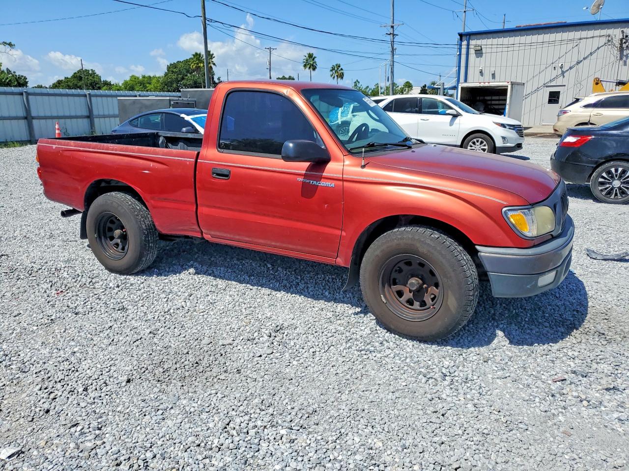 2003 Toyota Tacoma Base Бордовый vin: 5TENL42N53Z284727