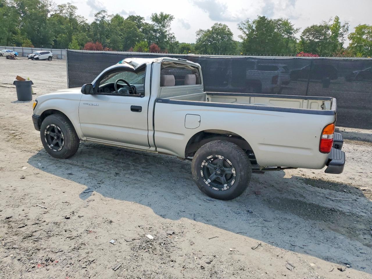 2001 Toyota Tacoma Base Бежевый vin: 5TENL42N61Z743387