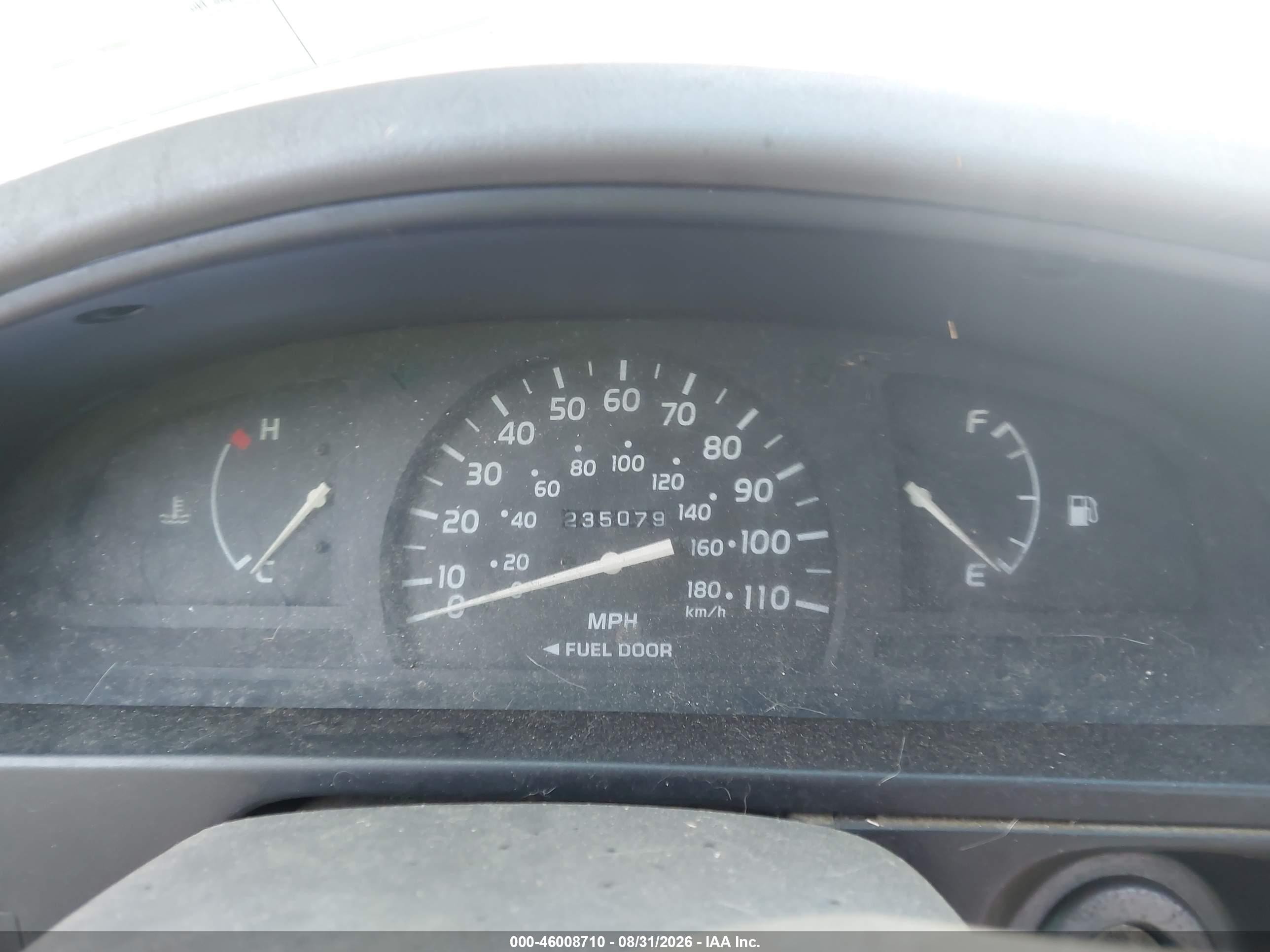2001 Toyota Tacoma   Red vin: 5TENL42N61Z766751