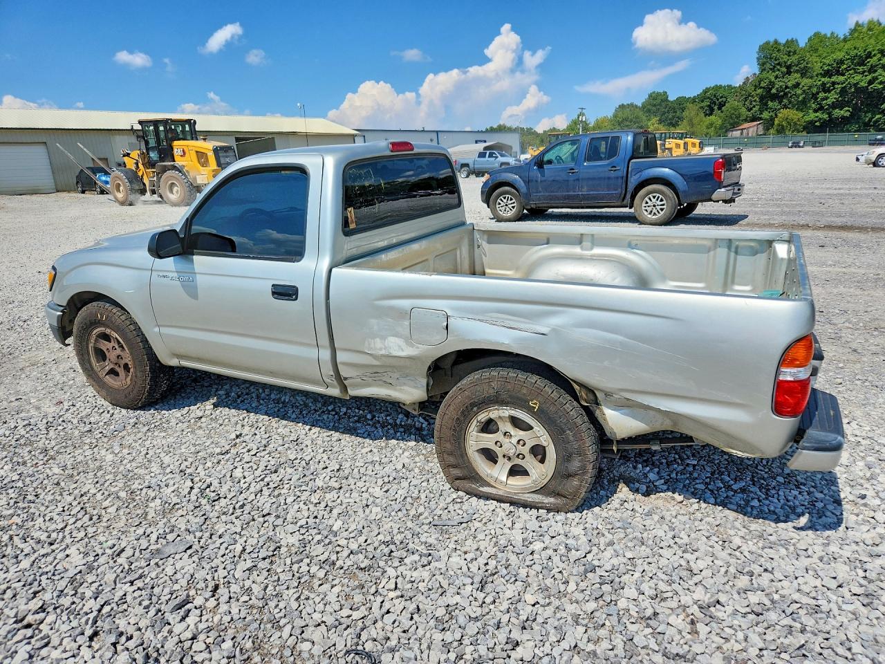 2001 Toyota Tacoma Base Silver vin: 5TENL42N61Z777815