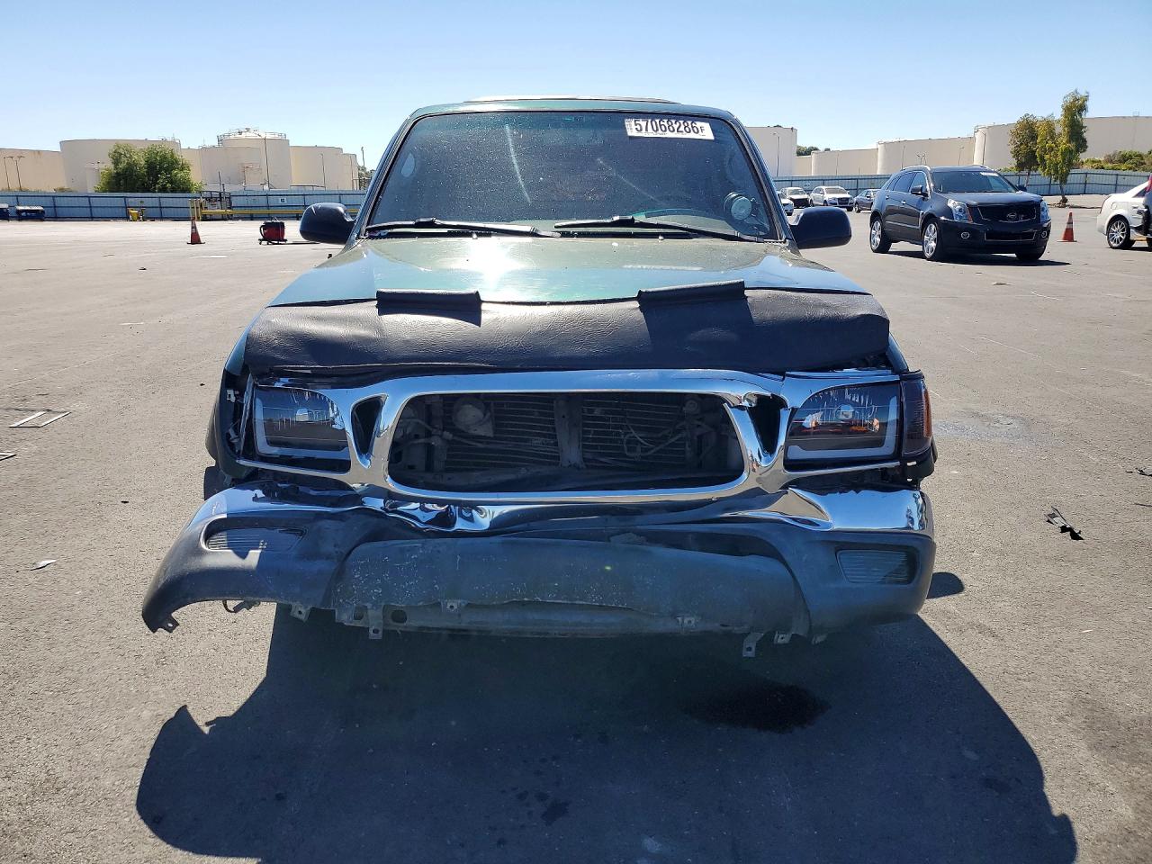 2002 Toyota Tacoma Base Green vin: 5TENL42N62Z048554